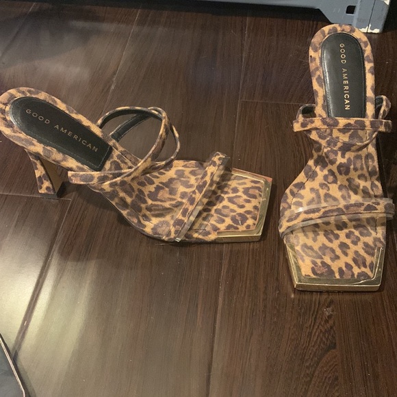 Good American cheetah heels - Picture 2 of 7